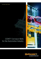 CONTI Conveyor Belts for the Automotive Industry - Preview