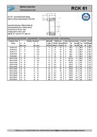 Dimensions and Parameters of RCK 61 Clamping Elements - Preview