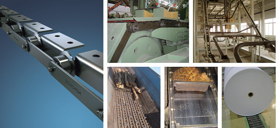 Válečkové řetězy transportní