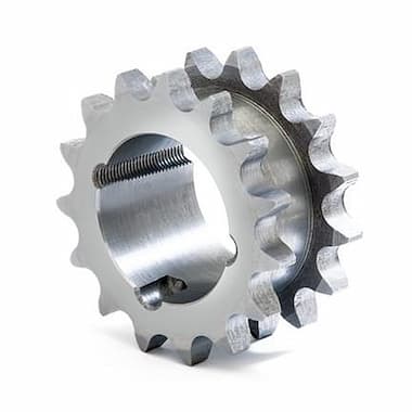 06B-1-19-DS TB 1008 Double Single Sprocket for 2 Single Roller Chains