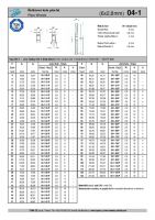 Dimensions and Parameters of 04-1 Plate Wheels for DIN 8187 Roller Chains - Preview