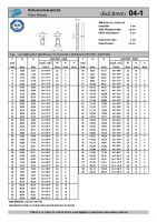 Dimensions and Parameters of 04-1 Plate Wheels for DIN 8187 Roller Chains - Preview