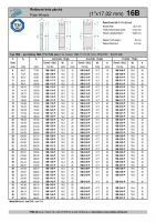 Dimensions and Parameters of 16B Plate Wheels for DIN 8187 Roller Chains - Preview