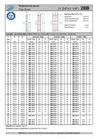 Dimensions and Parameters of 28B Plate Wheels for DIN 8187 Roller Chains - Preview