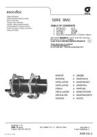 ESCODISC DMU Disc Couplings - Installation & Maintenance - Preview