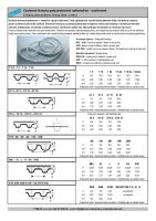 Dimensions and Parameters of Polyurethane Joined Endless Timing Belts - Preview