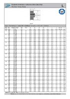 Dimensions and Parameters of L Standard Pilot Bore Timing Pulleys - Preview