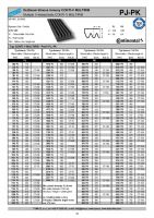 Dimensions and Parameters of CONTI-V MULTIRIB Poly-V-Belts - Preview
