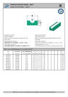 Dimensions and Parameters of R Sliding Belt Guides - Preview