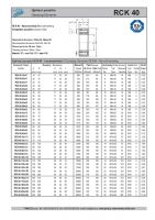 Dimensions and Parameters of RCK 40 Clamping Elements - Preview