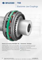 TNB Elastomer Jaw Couplings - Preview