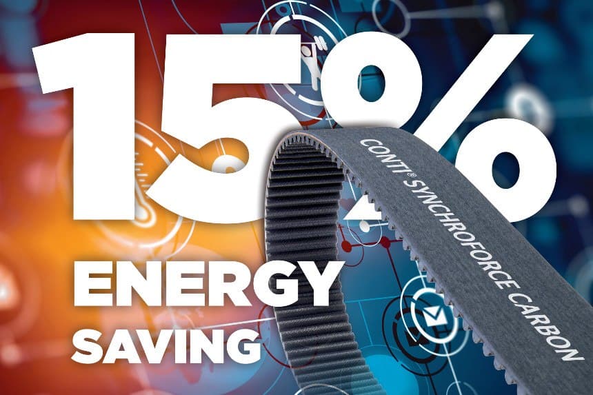 Energy-Saving Belts - Save 15 %
