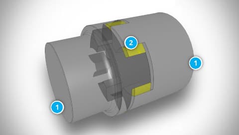 SIT TRASCO Coupling Construction with AR Element