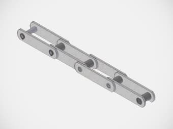 Conveyor Chains with Hollow Pins - Illustration