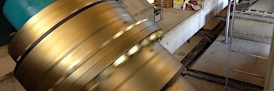 ESCOGEAR F gear coupling in a heavy-duty industrial application