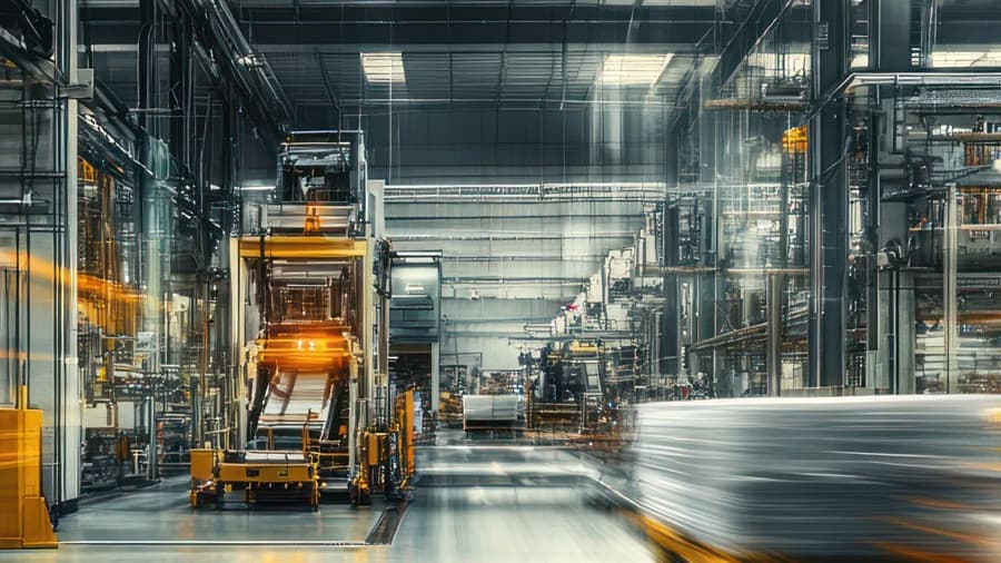 Illustrative Image &ndash; Modern Industrial Manufacturing