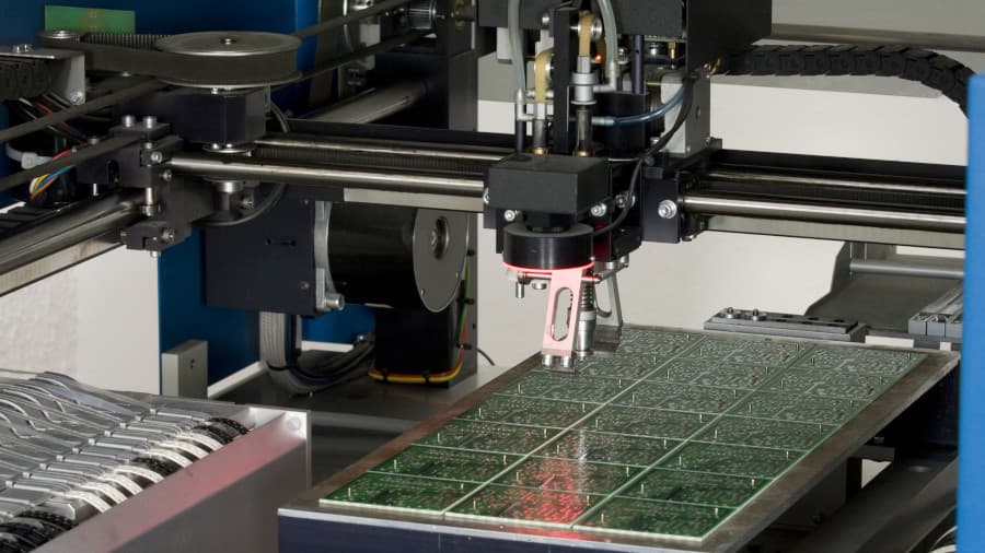 Example Application &ndash; Servo Drive of a PCB Assembly Machine