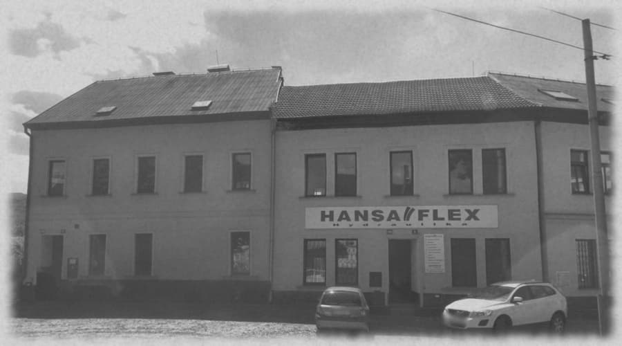 Drážďanská Street – Our First TYMA CZ Office in the Building on the Left