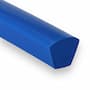 PU75A 8 × 6,5 (8/M) - Smooth Vaulted Top (80 ShA, Ultramarine Blue) - 50m Roll Polyurethane V-Belt