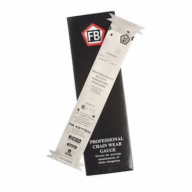 Chain Wear Gauge (Stainless Steel, German Markings) – Illustrative Image