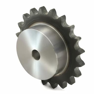 16B-1-18-NK (1” × 17,02 mm) - 18 Teeth, with Hub, Hardened Teeth (Steel) – Illustrative Image