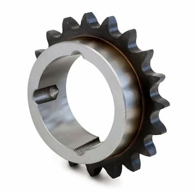 06B-1-17-TK (3/8” × 7/32”) - 17 Teeth, TB 1008, Hardened Teeth (Steel) – Illustrative Image