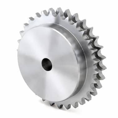 08B-2-72-N (1/2” × 5/16”) - 72 Teeth, with Hub (Steel) – Illustrative Image