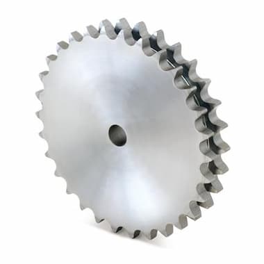06B-2-09-P (3/8 × 7/32) - Plate Wheel (Steel)