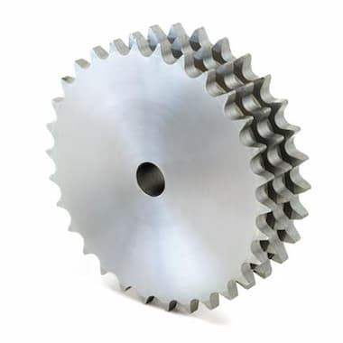 06B-3-23-P (3/8 × 7/32) - Plate Wheel (Steel)