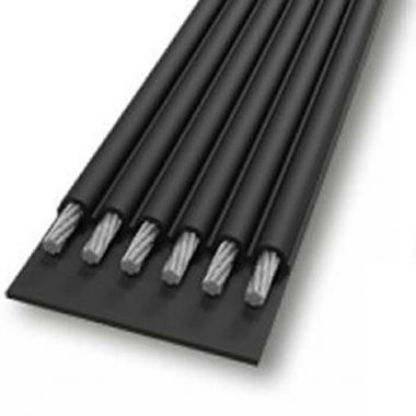 F25 25-6x2.0 CONTI POLYROPE - 30 kN (EN 81-50) – Illustrative Image