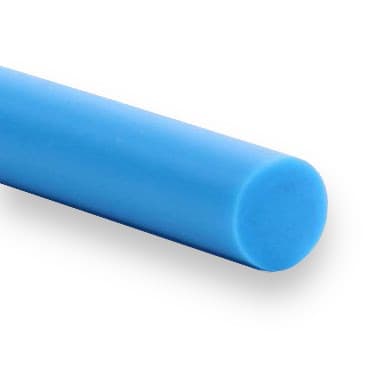 PU75A 6.3 - Smooth (80 ShA, Sky Blue) - 100m Roll – Illustrative Image