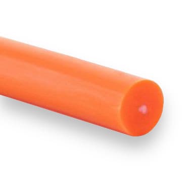 PU80A 20.0 - Notched Reinforced (84 ShA, Polyester Cord, Orange) - 30m Roll – Illustrative Image