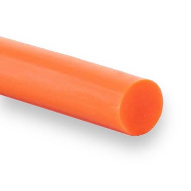PU80A 4.8 - Smooth (84 ShA, Orange) - 30m Roll – Illustrative Image
