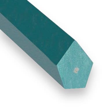 PU85A 17 × 19 (17/B) - Ridge-Top (88 ShA, Form 2, Polyester Cord, Green) - 30m Roll – Illustrative Image