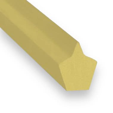 PU95A 17 × 19 (17/B) - Ridge-Top (95 ShA, Form 1, Beige) - 30m Roll – Illustrative Image