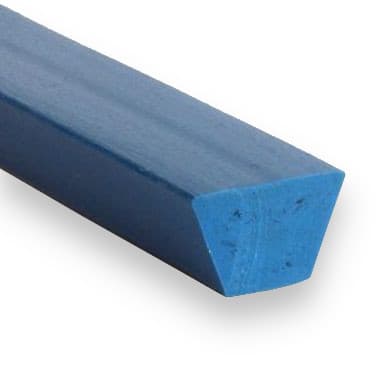 PU80A SAFE 6 × 4 (6/Y) - Smooth (84 ShA, Capri Blue) - 100m Roll – Illustrative Image