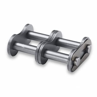 32B-2 Donghua Straight Connecting Link (with Cotter Pin, 2” × 1 1/4”, DIN 8187) – Illustrative Image