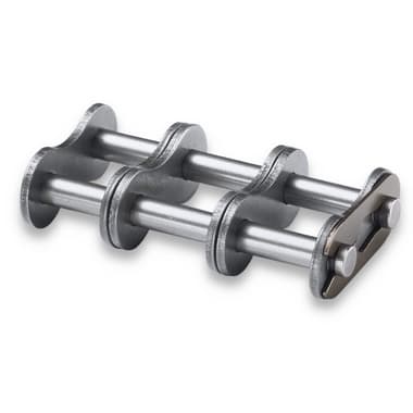 32B-3 Donghua Straight Connecting Link (with Cotter Pin, 2” × 1 1/4”, DIN 8187) – Illustrative Image