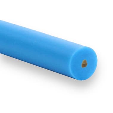 TPE55D 10.0 - Smooth Reinforced (55 ShD / 100 ShA, Aramid Cord, Sky Blue) - 152m Roll – Illustrative Image