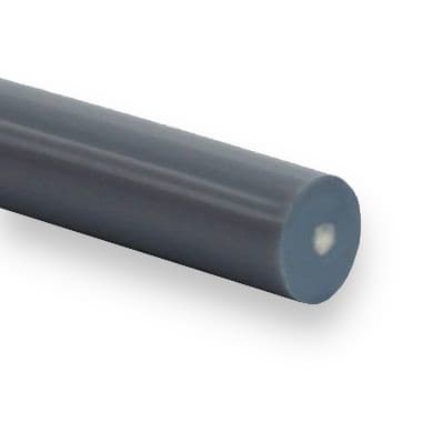 TPE63D 9.5 - Smooth Reinforced (55 ShD / 100 ShA, Polyester Cord, Silver) - 152m Roll – Illustrative Image