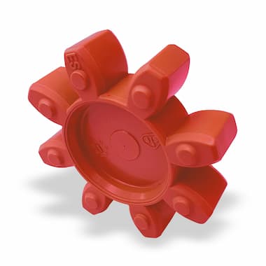 TRASCO ES 7 (AES7R) - Elastic Spider (98 Shore A, Red, Polyurethane) – Illustrative Image